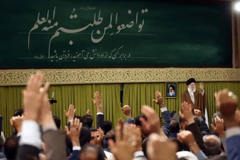 دیدار رهبر انقلاب با معلمان