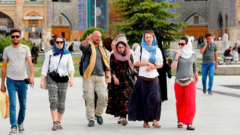 گردشگران خارجی در گیلان