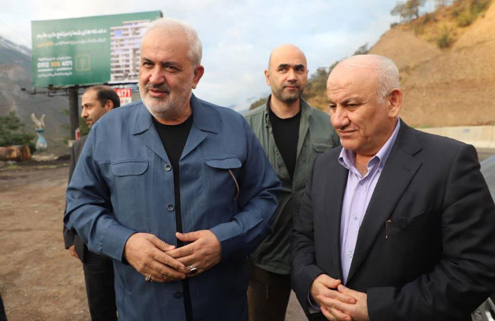 عباس علی آبادی وزیر نیرو و یونسی استاندار مازندران