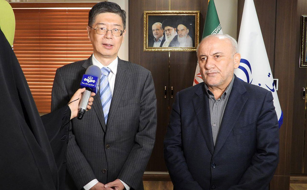 دیدار سفیر چین با استاندار مازندران